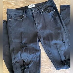 Paige - Verdugo Ultra Skinny Black Jeans -  Size 29